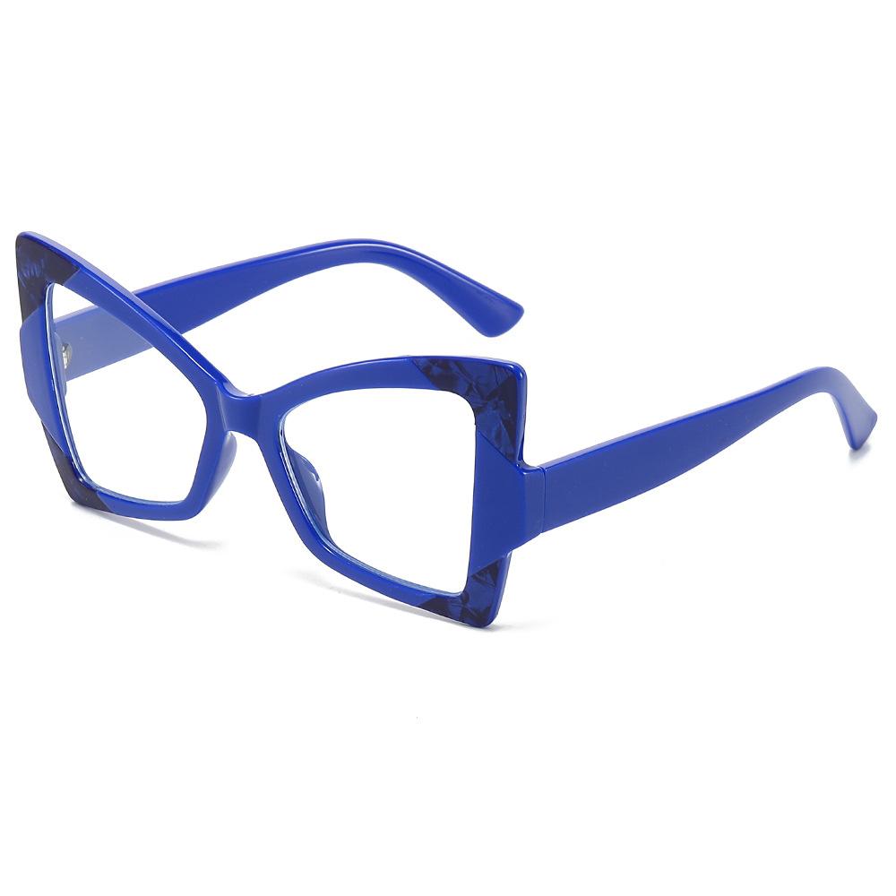 Cat Eye Sunglasses Female Butterfly Shape Colored Sunglasses Modern Trimming Glasses