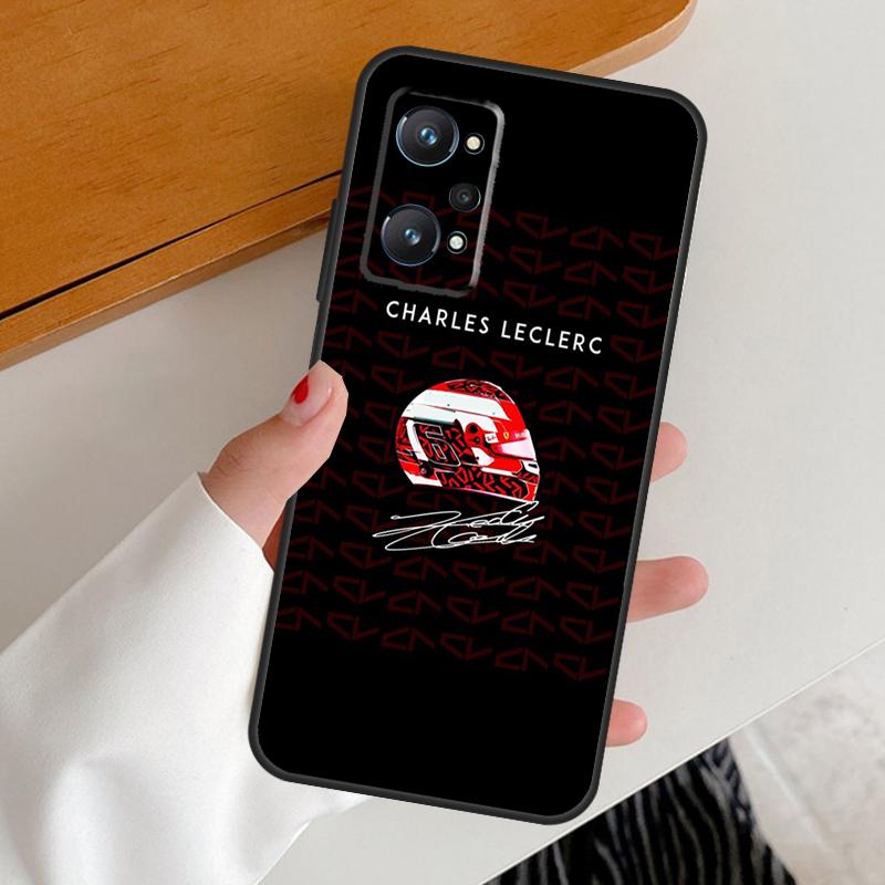 Charles Leclerc 16 For Realme 11 12 Pro Plus 10 9 GT5 GT Neo 6 C25s C21Y C30 C31 C33 C35 C51 C53 C55 C67 Case