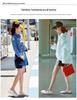 Women's White Leather Slip-On Sneakers - 2025 Spring/Summer Breathable Mesh, Soft Sole Casual Shoes