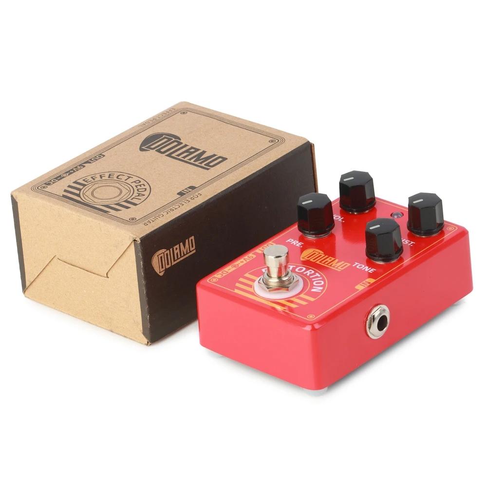 Dolamo D-9 Distortion Guitar Pedal Premium Metal Shell Electric Guitarra Effect Pedal True Bypass Guitar Accessories