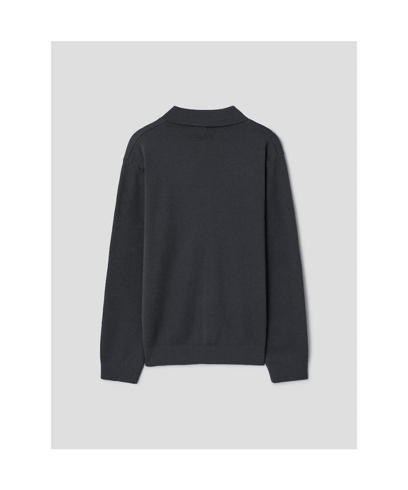 SHIFT.G Polo Neck Sweater Ash
