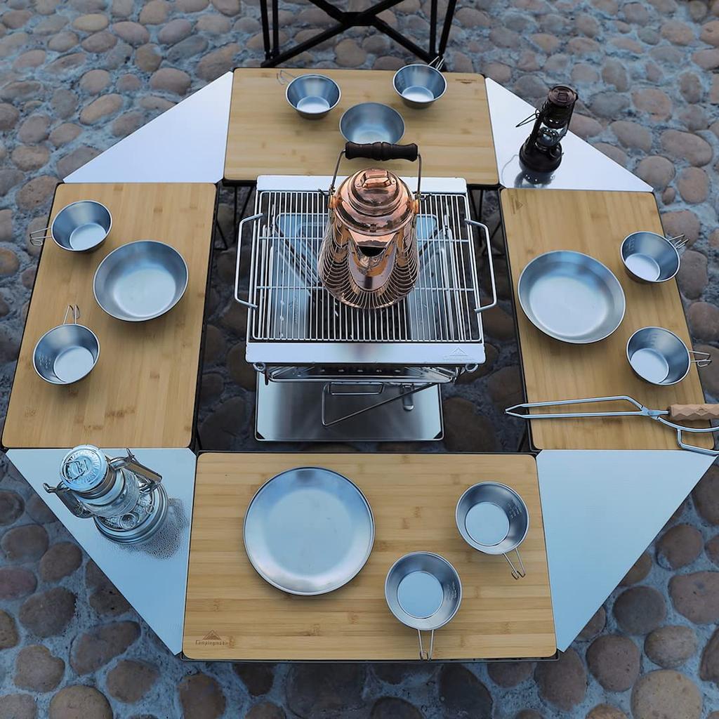 CAMPING MOON Field Rack Corner Extensions, Embossed, T-2306