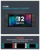 Spigen Switch 2 Rugged Matte with Enhanced Protective and Shock with Strap Case, Armor, Black, ACS09075, Grip, Cover, Absorption,