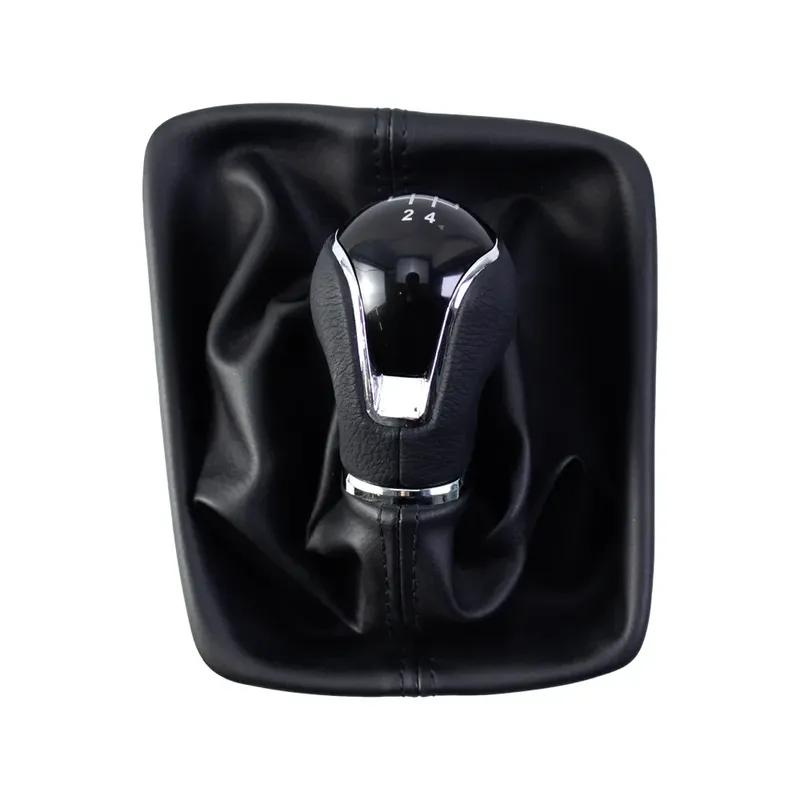 for Seat Leon III MK3 2012-2020 LHD with Shifter Level Stick Gaiter Boot Dust Cover 5/6 Speed Gear Shift Knob New