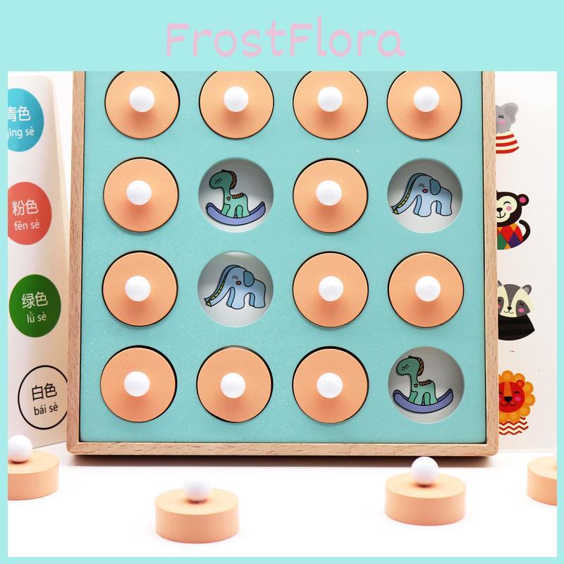 Kids Educational Wooden Logic Puzzle With Memory And Focus Development