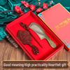 Zhi Xu Natural Ox Horn Comb Gift Set