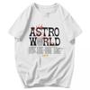 Men T Shirt Travis Astroworld Concert Rapper Street Awesome Cotton Y2K Graphic Crewneck Unisex Clothes T Shirts