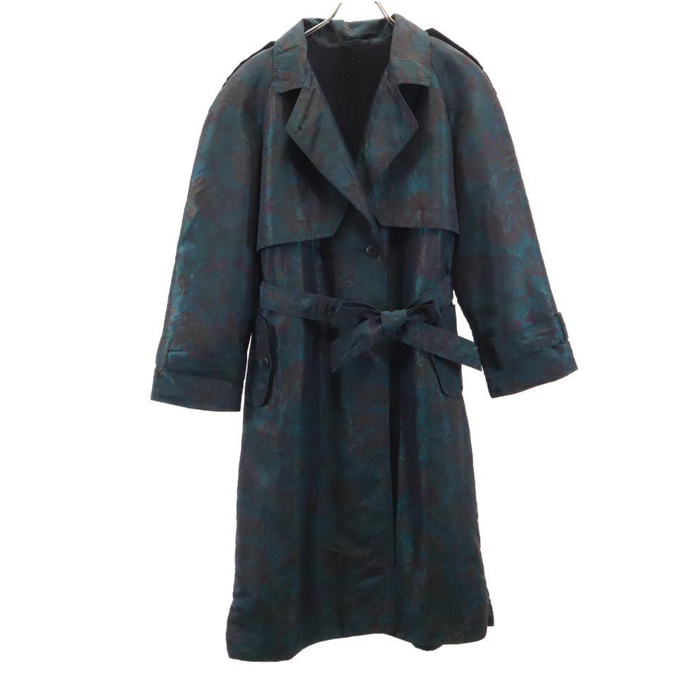 

Винтажный тренч 90-х годов Общая ручка Тренч с длинным рукавом 45608 Женский Б/У