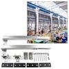1set Adjustable Photovoltaic Support Solar Panel Bracket Solar Holder End Clamp Kit Flat Roof Mounting Tools Replacement Kit