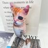 Soft American Shorthair Cat Doll Comfort Cat Plush Toy Stuffed Lifelike Cats Plush Toy  Decor