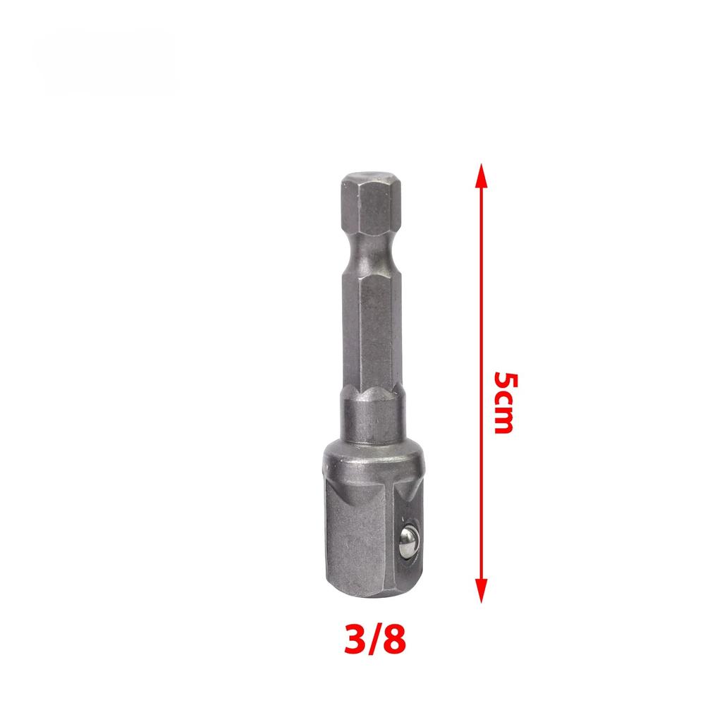 Steckschlüsseladapter Chrom-Vanadium-Stahl Schlagsechskant Schaftsatz 1/4" 3/8" 1/2" Verlängerung Bohrer Stangen-Satz Antriebskraft Bit Werkzeuge
