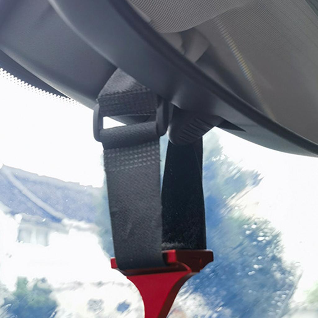 Quick Release Steering Wheel Hub Adapter Detachable Hook Secure Antitheft Suitable for Competitive Car Nylon + Aluminum