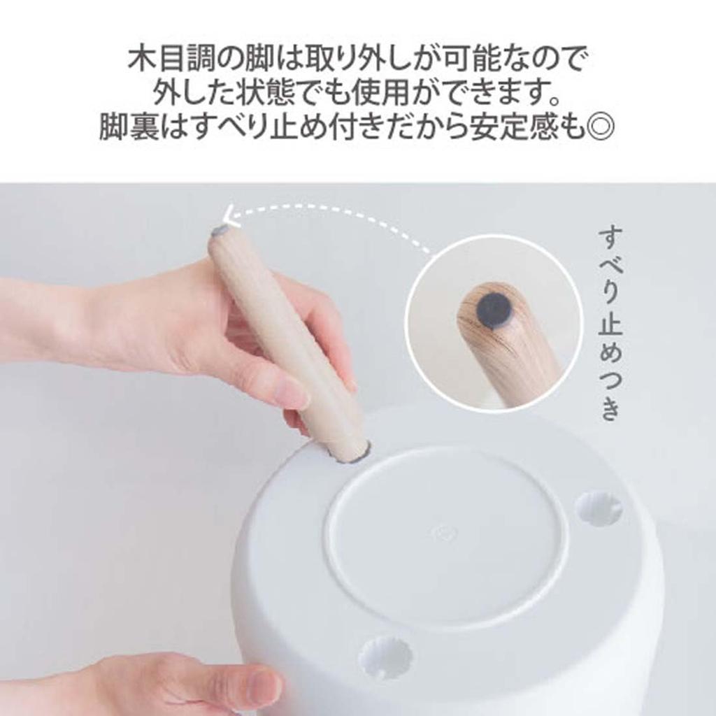 Okato Miffy Trash Can with 7 22cm Wide X High X 22cm Deep Lid, Liters, 36.3cm