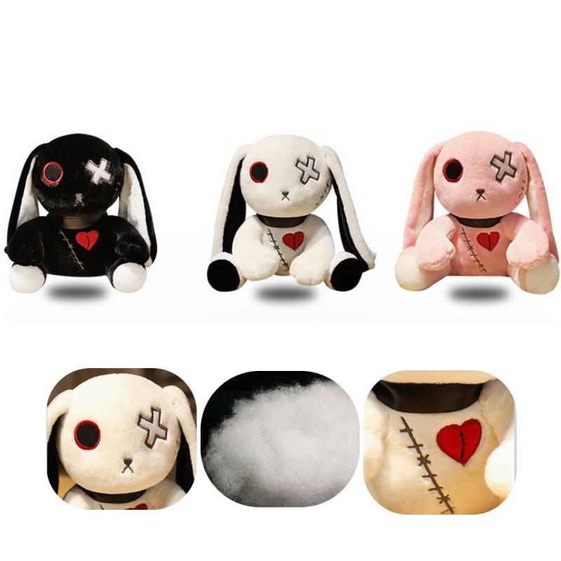 Bunny Plush Toy- Dark Resurrection Multi-color Design