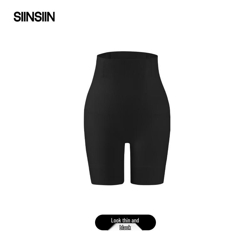SIINSIIN Women s High-Waist Tummy Control Shaping Leggings M худеющий черный