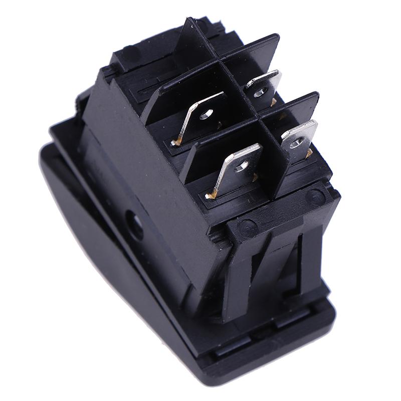 Waterproof Bar Rocker Toggle Switch Car Boat Marine Rocker Switch Button 12V 220V LED Light Lamp 4pin on Off DPST Switch 1PC Battery Switches5