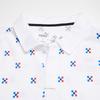 Puma Bmw Racing Series Fashion All Over Print Cotton Breathable Short Sleeve Polo Shirt Men Polo Shirts White 533376-02