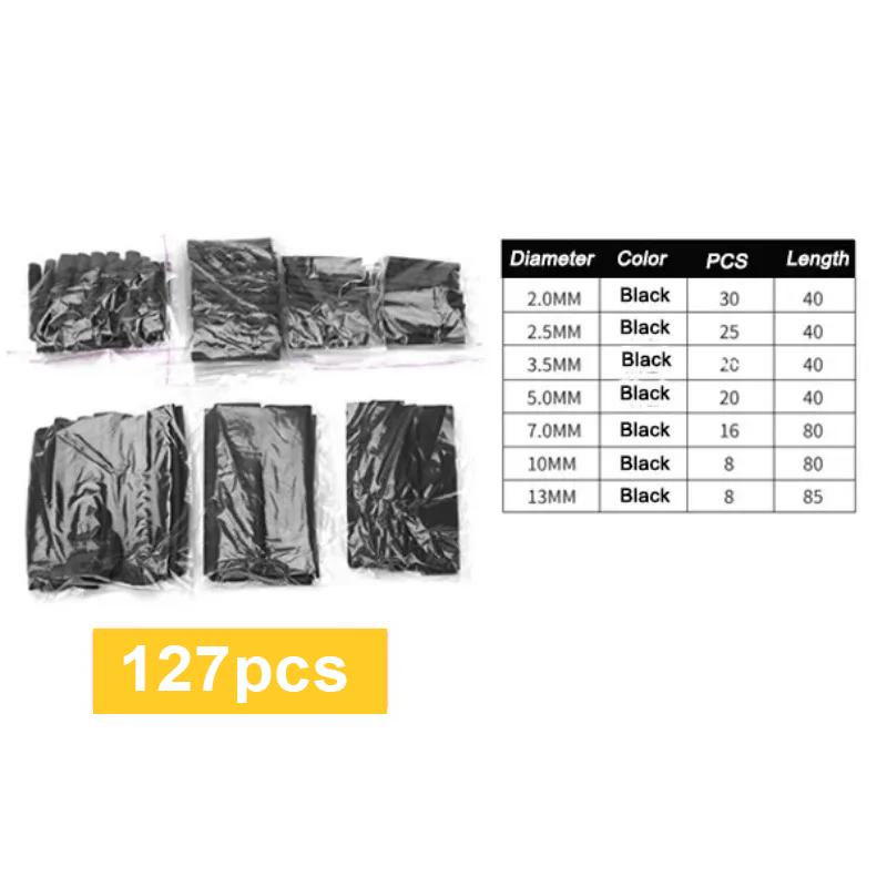VKKM Multi-Color Heat Shrink Tubing Kit - 127-800PCS, Versatile Sizes and Colors for All Your Electrical and DIY Projects