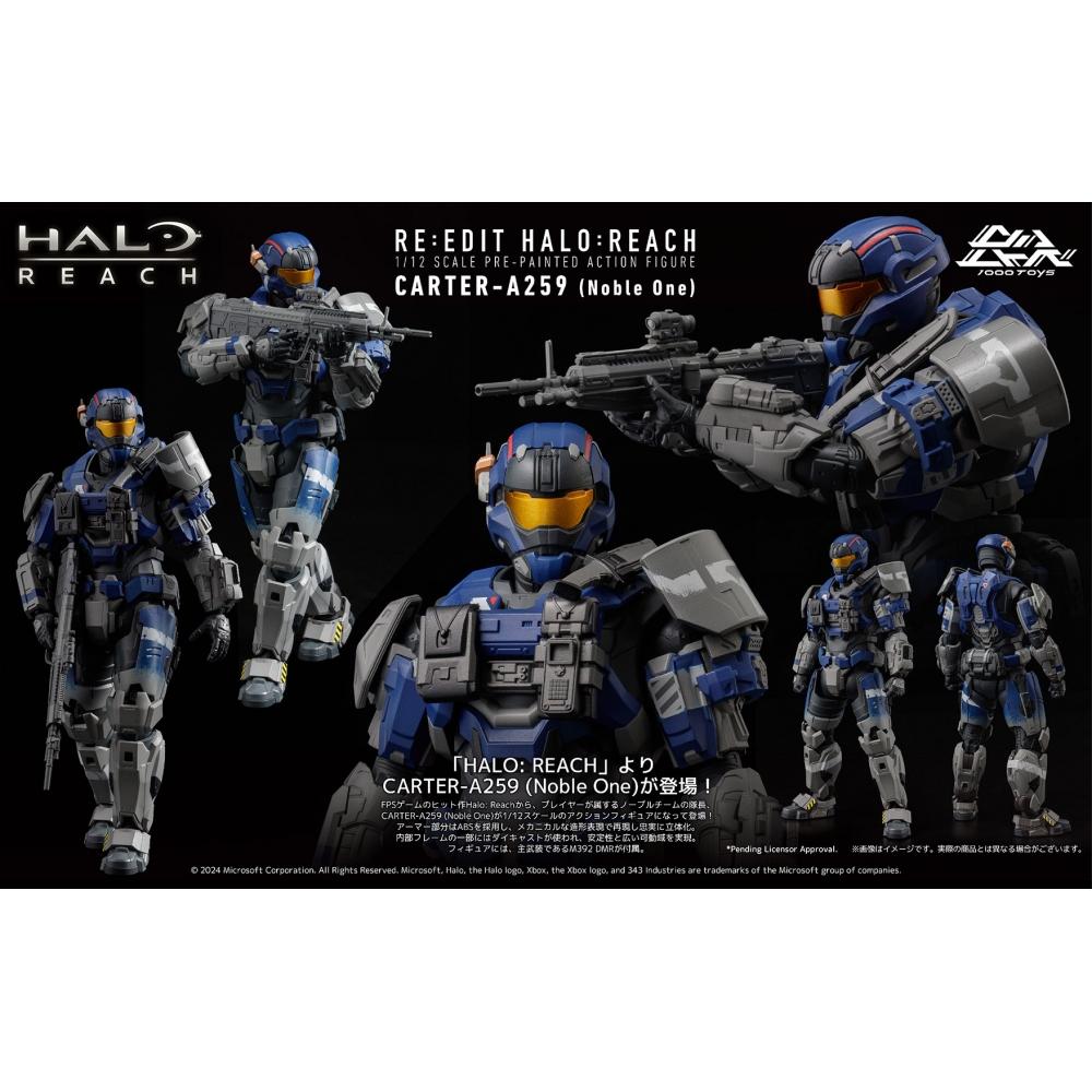 Halo 1 12 Re Edit Halo  Reach Carter A259  Noble One 