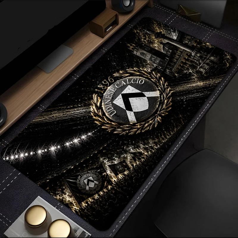 Udinese-Calcio Crest Design Mouse Pad, Rubber Base, Mouse Pad for Gamers and Office Use, Gaming Desk , Easy To Clean Mat Christmas Fan Gifts