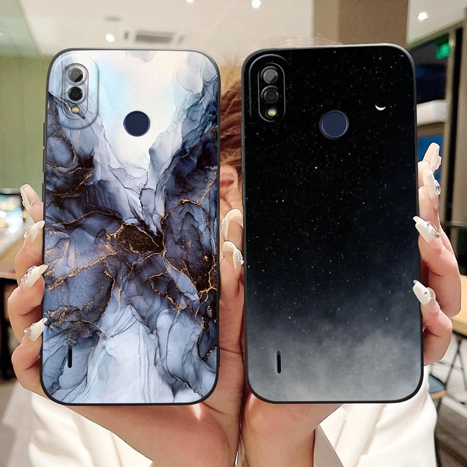 Moon Night Gothic Style Phone Case For Itel P33 Plus P33+ Back Cover Soft Silicone Bumper Coque ITELP33 P 33 Capa