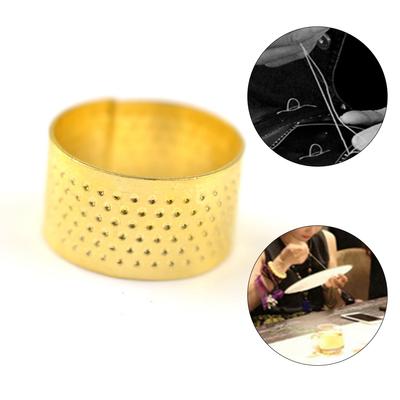 1PCS Retro Finger Protector Antique Thimble Ring Handworking Needle Stitching Tools Handworking DIY Crafts Vintage