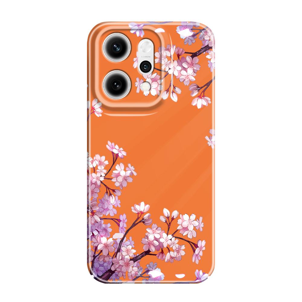 Flower Ripples Phone Case For OPPO Reno 14 14F 13 13F 12 12F 11 11F 10 8 8Z 8T 7 7Z Pro 4G 5G Film Hard Cover OPPO Reno 13
