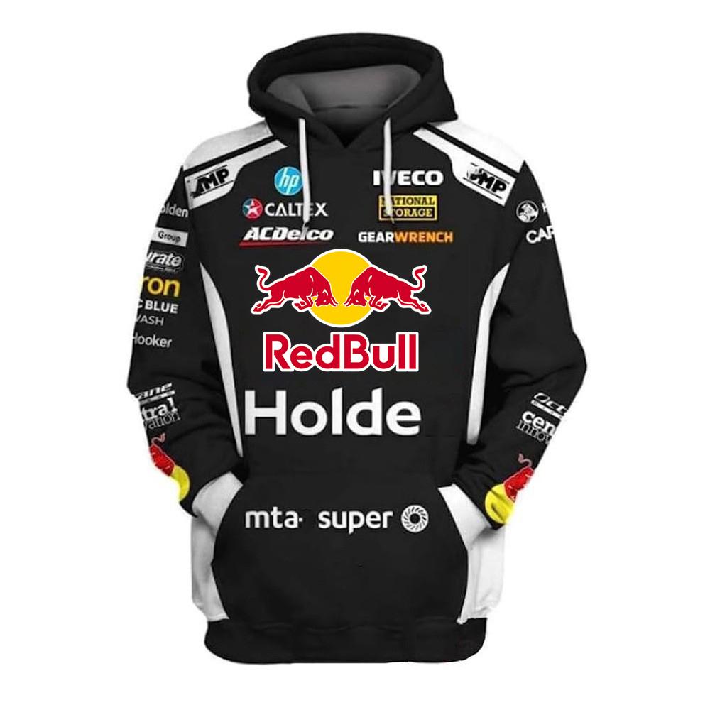 Red Bull 2026 Mannen Lente en Herfst  F1 Racing en Motor Kleding,  Niche Stijl, Nieuw Bedrukte Lange Mouwen Stijl S