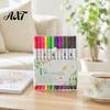 Art Enlightenment Tools Drawing Markers Set, with Brush And Fine Point Tips, Washable Pens Water-soluble Ink Supplies, for Hand-Drawn Creation