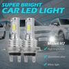 4PCS H7 LED H4 Headlight KIT Combo Bulbs High Low Beam Super Bright White 6000K 3000K Yellow 12000K Ice Blue Bulbs 7