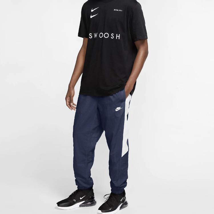 Nike Sportswear Woven Pants Men Bottoms Obsidian CU4314-410