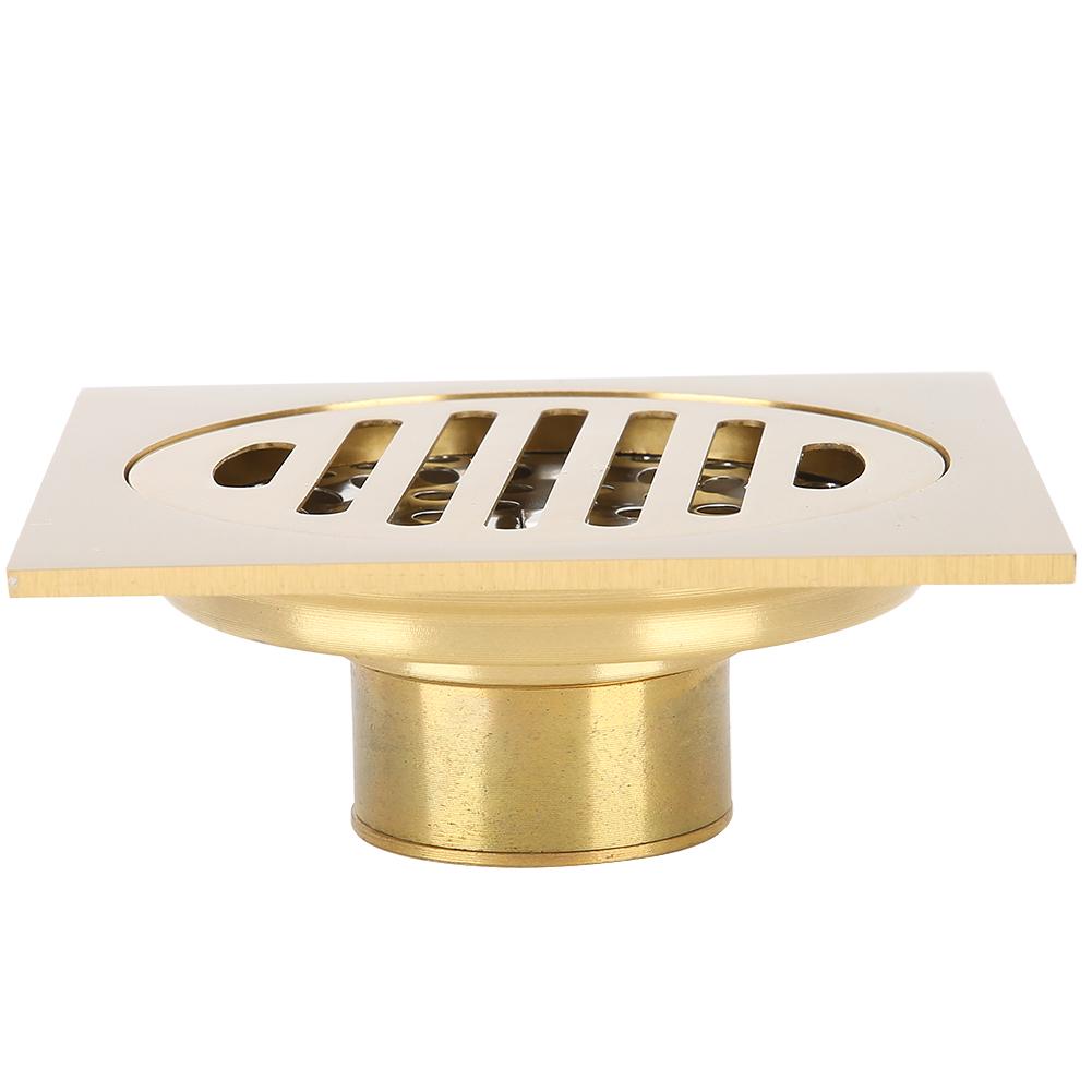 Bathroom Hardware Brass Anti Odor Shower Floor Drain Water Draining Supplies for Kitchen Toilet