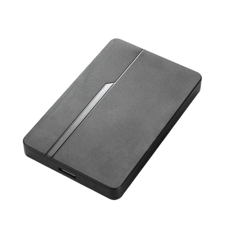 Plastic External Hard Disk Housing Quick Setups Design Efficient Heat Dissipation Shockproof 2.5" Storage Solution
