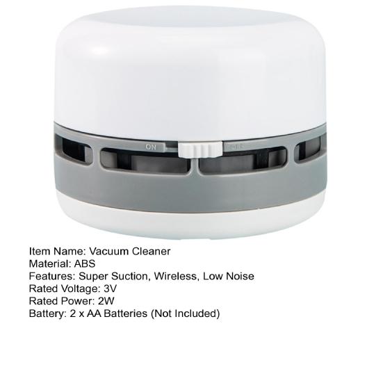 Mini vysavač Nízká hlučnost USB nabíjení Super sání Bezdrátové ruční odsávání prachu Citlivé tlačítko Přenosný vysavač na konfety Použití v domácnosti/autě