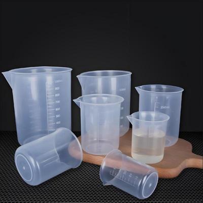 100ml/150ml maišymo puodeliai Plastikinis skysčio indas Epoksidinės dervos matavimo stiklinė Cheminės laboratorijos puodeliai Matavimo puodelis Virtuvės kepimas