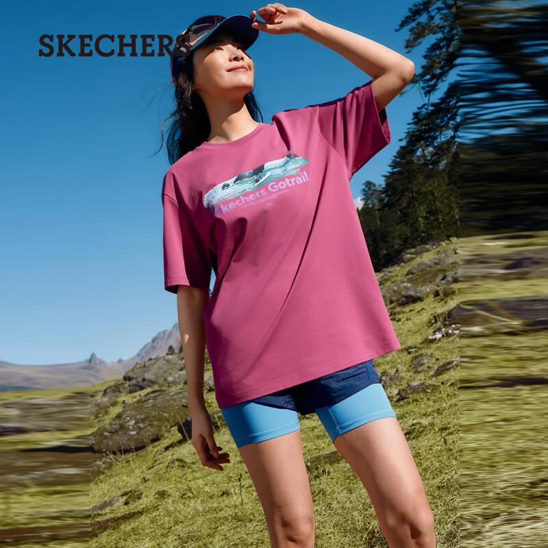 Skechers Unisex Cooling Color-Shift Antibacterial Quick-Dry T-Shirt P226U012