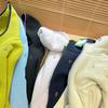 New Autumn and Winter Outdoor Windproof and Warm Lamb Wool Jacket for Women, Thick Double-Sided Fleece Color-Block Hooded Fleece Sweatshirt
