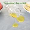 Thickened Waterproof Disposable Plastic Tablecloth for Round & Rectangular Tables