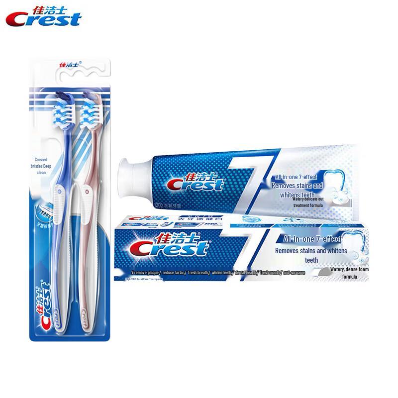 Crest 7 Effects Toothbrush & Toothpaste Set