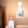 1Pc Us Eu Uk E27 Remote Control Lamp Head Socket Lamp Base Wireless Smart Remote Control Lamp Holder Cap Intelligent Switch