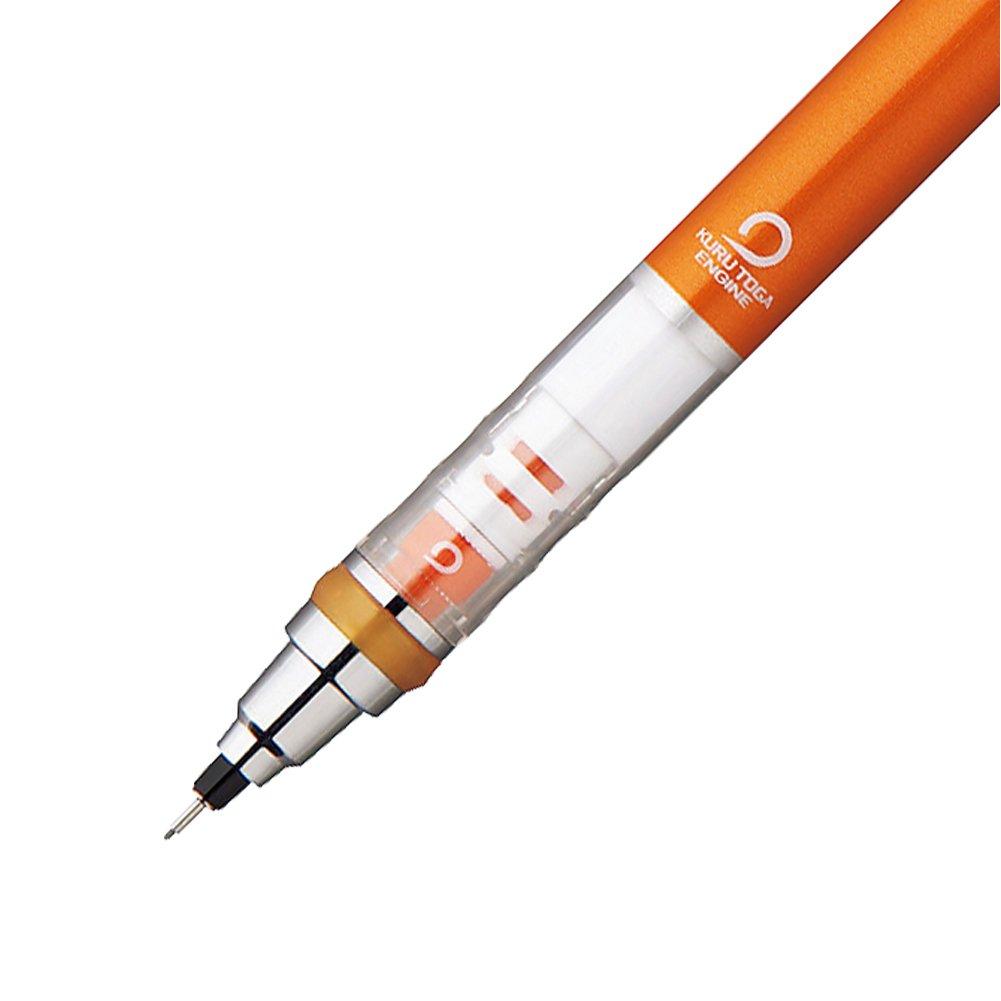 Mitsubishi Pencil Kuru Toga 0.5mm Mechanical Pencil with Auto Lead Rotation, Black M54501P.4