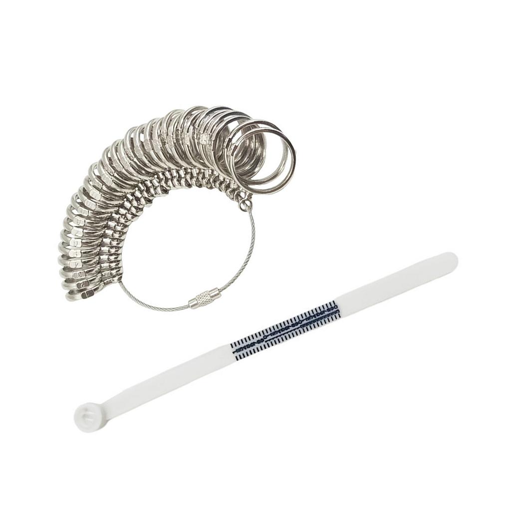 Multifunctional Jewelry Measurement Tool Recyclable Metal Accurate Sizing Tool Suitable for Rings and Accessories