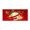 Merry Christmas Kitchen Mat Soft Thickened Kitchen Floor Mat Waterproof Non-slip Oil-proof Floor Mat Runner Rug