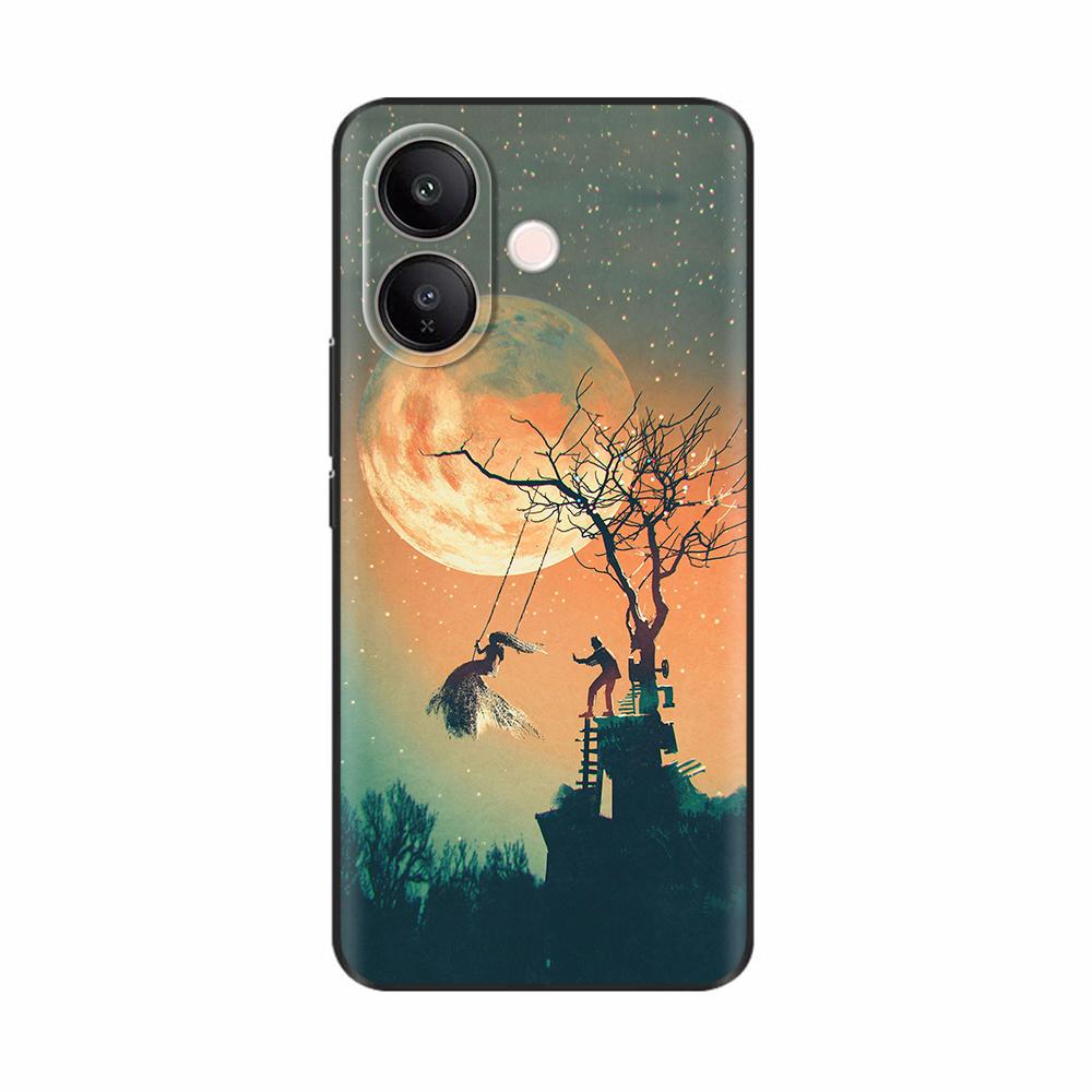 For Vivo V60 Lite Case Soft Silicon Back Cover For Vivo V60 Lite 4G 5G Mobile Phone Protective Cases Cover Coque Funda Etui Para