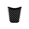 Real Hard Carbon Fiber Sticker Car Steering Wheel Cover Trim Accessories For Fiat 500 Abarth 595 2012 2013 2014 2015 Replacement