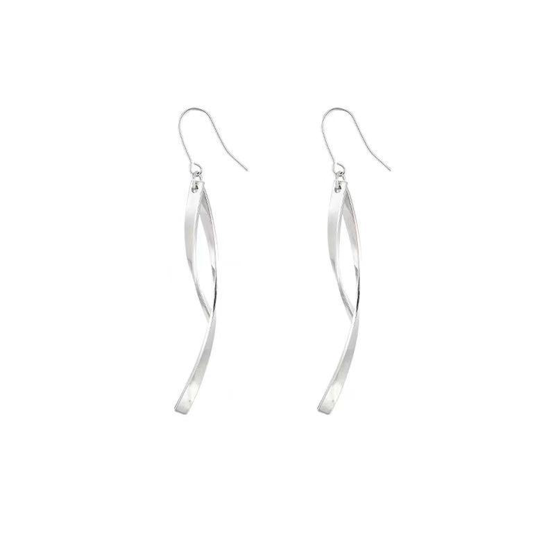 2025 Minimalist Tassel Earrings: Trendy, Light Luxury, High-End Niche Design