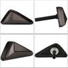 2pcs Motorcycle Triangle LED Turn SignalIndicator Light Braking Tail Light  Flush Mount For Yamaha Honda