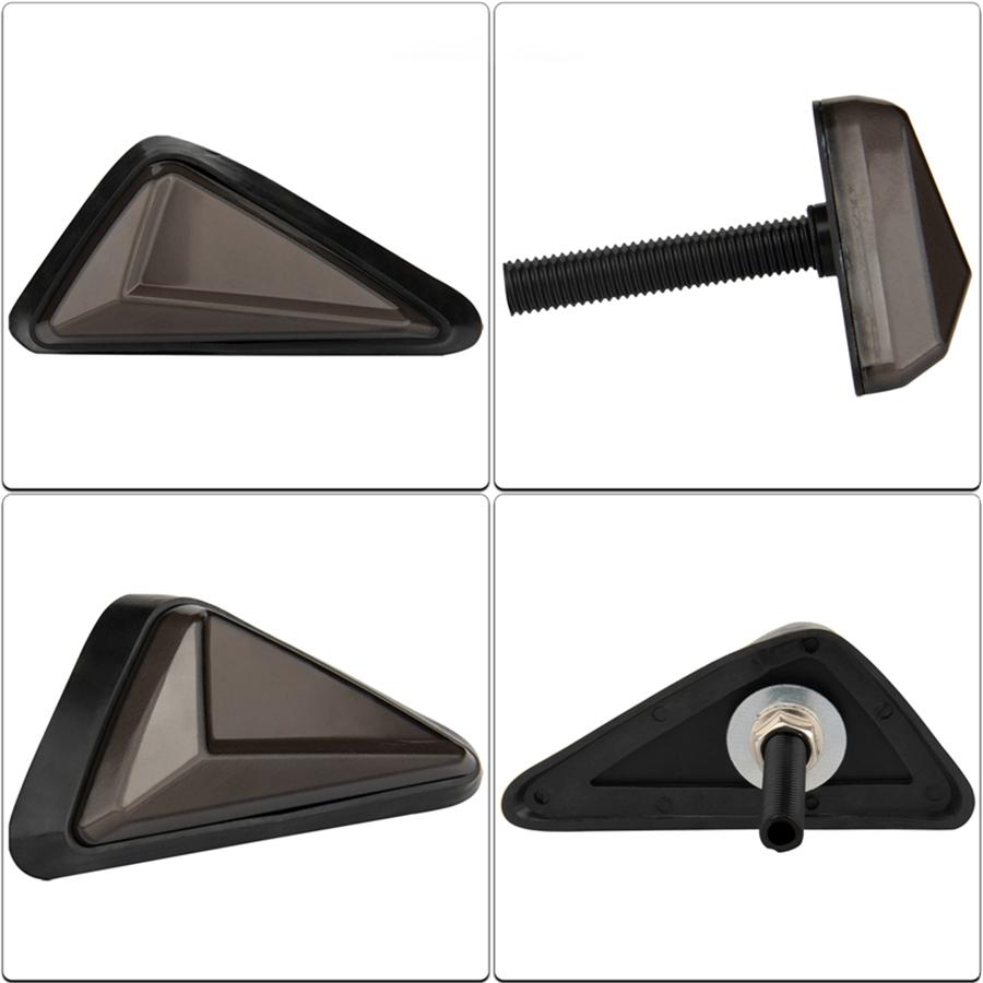 2pcs Motorcycle Triangle LED Turn SignalIndicator Light Braking Tail Light Flush Mount For Yamaha Honda