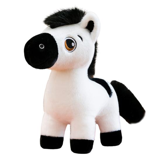 Horse Doll Year of The Horse Symbol PP Cotton Filling Traditional Craftsmanship Zodiac Doll Desk Ornament