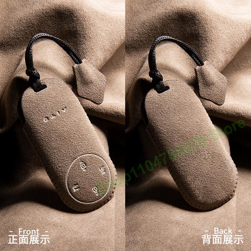 For Aito M8 M9 M7 Key Case High-grade Suede Cover Ultra/Max Version Shell Buckle Keychain Interior Decor Accessories